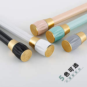 מוט וילון ללא קידוח, מוט וילון מתכת בהתאמה אישית, מוט וילון נמתח עם קפיץ לחלון - Product Image 6