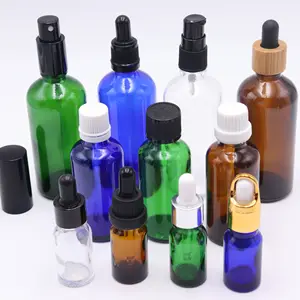 Garrafa de vidro inxoidável para difusor, tampa de parafuso evidente para difusor marrom, 10 ml/15ml/30ml, garrafa de vidro âmbar, com óleo essencial