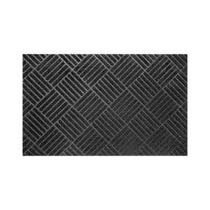 Tapis d'extérieur rectangulaire à motif géométrique, en matériaux mélangés, antidérapant, anti-poussière, absorbant, pour tapis d'entrée - Product Image 3