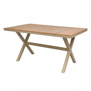 Ensemble de salle à manger d'extérieur de luxe, grande <span class=keywords><strong>table</strong></span> extensible en teck <span class=keywords><strong>avec</strong></span> chaises de patio en corde tressée, mobilier de jardin moderne pour la cour - Product Image 6