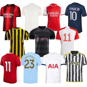 23/24 Sublimation Football Jersey New Model Top Thailand Quality Suit Men's Training Team Uniform Soccer Jersey
