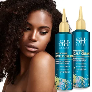 Private Label Hair Care Coconut Oil Cream Afro Hair Care Set Hair Treatment Scalp Care