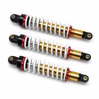Amortisseur arrière de moto 260mm 270mm 280mm réglable en précharge pour Pit Bike Dirt Bike Quad ATV