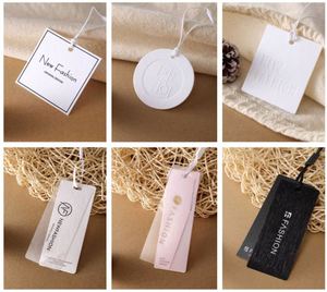 Free Design Wholesale Custom Garment Woven Label Tag Customized Clothing Embroidered Logo Label Garment Tags - Product Image 3