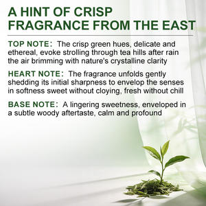 Aceite de Fragancia con Notas de <span class=keywords><strong>Mate</strong></span>/Yuzu/<span class=keywords><strong>Jengibre</strong></span>/Lirio/Vainilla/Cassia/Arándano Negro, Aceite Esencial Original para la Elaboración de Perfumes - Product Image 3