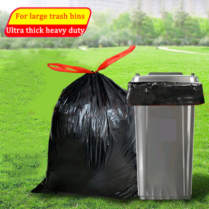 Bolsas de Basura de Plástico Desechables Resistentes, Impresas con Grabado Personalizado, de HDPE/LDPE, Impermeables, para Cocina y Baño, en Rollo, con Sellado Térmico - Product Image 4