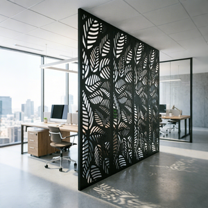 Diviseurs <span class=keywords><strong>de</strong></span> pièce WPC modernes pour intérieur, décoratifs, résistants à l'eau, faciles d'entretien pour <span class=keywords><strong>la</strong></span> maison et le bureau - Product Image 3