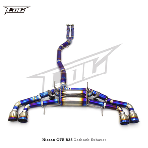 Oska-tubo de <span class=keywords><strong>escape</strong></span> de Itanium xhaust ystem, issan GT-R/35 2008-2023 - Product Image 2