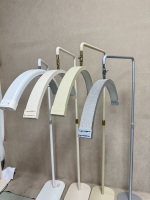 Lampe à cils FOSOTO en forme de demi-lune, lampe pour extensions de cils, pour salon de beauté, fournisseur en gros