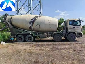 Camion malaxeur à béton Foton Auman ETX 8x4 d'occasion <span class=keywords><strong>2018</strong></span>, tambour de mélange Ruijiang de 20 mètres cubes, poids total autorisé de <span class=keywords><strong>31000</strong></span> kg, bon état de fonctionnement - Product Image 3