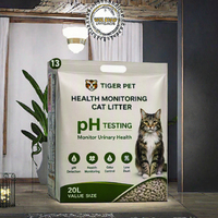 Indikator pH Pasir Kucing untuk Pemantauan Kesehatan Urine, Silika Gel Pengubah Warna, Harga Grosir Pasir Kucing