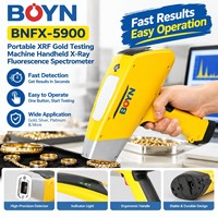 Spectromètre de fluorescence X portable (XRF) haute précision, résultats rapides pour le test de bijoux et le recyclage des métaux ferreux