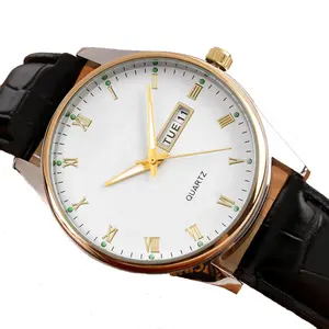 Relojes baratos de alta calidad para hombre y mujer, pulsera de cuero para parejas, venta al por mayor - Product Image 1