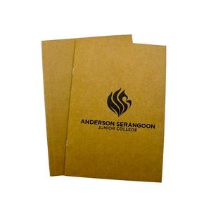 Cahier en papier kraft de choix du client, cahier d'exercices scolaire avec logo personnalisé pour la prise de notes en classe - Product Image 1