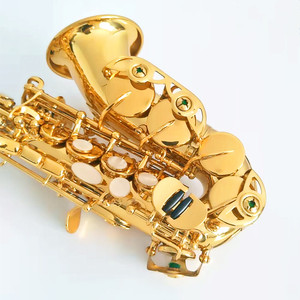 Saxofón <span class=keywords><strong>Soprano</strong></span> <span class=keywords><strong>Curvo</strong></span> al por Mayor, Saxofón <span class=keywords><strong>Soprano</strong></span> Profesional - Product Image 4
