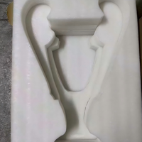 Trophée de Championnat de Football en Argent, Grande Taille, pour Vente en Gros, Souvenir Sportif, Cadeau pour Fans, Prix de Tournoi, Célébration