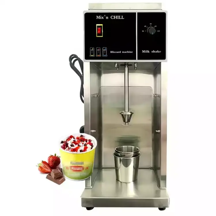 Hot factory direct frozen yogurt blending ice-cream-machine-swirl electric 5l ice cream blender mixer machine on sale