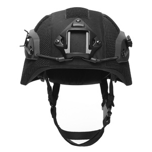 CHINA XINXING Supply Head Protection Tactical Gear Black <strong>Mesh</strong> Fabric UHWMPE Aramid PE Armor MICH Tactical <strong>Helmet</strong> - Product Image 2