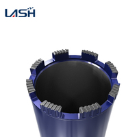 Broca de Diamante LANSHENG de Alta Calidad y Durabilidad, Alta Eficiencia, Longitud de 370/450 mm para Paredes de Ladrillo y Hormigón Armado