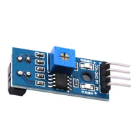 TCRT5000 Modul Sensor Jalur Penghalang Sakelar Fotolistrik IR Reflektif Inframerah Biru
