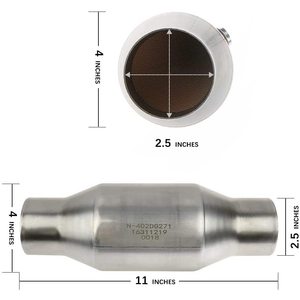 ตัวเร่งปฏิกิริยาสามทาง M-402D0271 16311219 สแตนเลส สำหรับรถยนต์โตโยต้า พรีอุส เครื่องยนต์ 1.5 ลิตร อะไหล่ทดแทน - Product Image 4