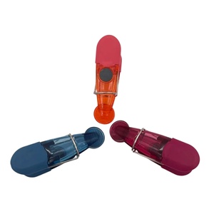Offre Spéciale – Lot de 15 Pinces à <span class=keywords><strong>Linge</strong></span> Transparentes Colorées Résistantes aux Intempéries en PS+TPR avec Ressort en Acier Inoxydable – Service OEM - Product Image 3