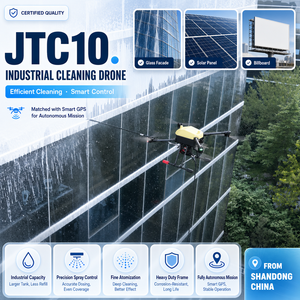Drone de nettoyage moderne de haute qualité pour panneaux solaires et surfaces murales – Nettoyage des murs d'immeubles d'appartements – Fournisseur en gros - Product Image 1