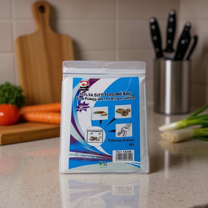 Sacchetto Autosigillante Mnj 60x80mm con Striscia per Scrivere, per Conservazione Alimenti, 50 Unità - Product Image 3