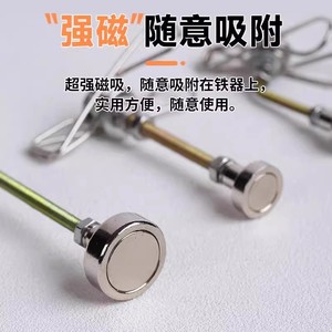 คลิปหนีบขดลวดกันยุงแบบแม่เหล็ก ฐานโลหะ อุปกรณ์ตั้งแคมป์แบบพกพา ใช้กลางแจ้ง รูปทรงกลม - Product Image 3