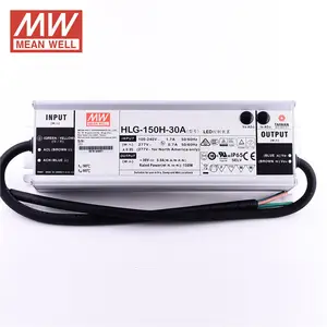 مزود طاقة متوسط جيد HLG-150-30A 5A 150W تبديل الفولتية الثابتة والتيار الثابت لمحرك LED