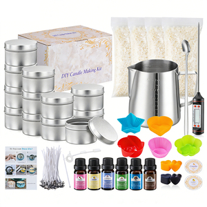 Vela aromática portátil en tarro de aluminio, mezcla de aromaterapia, edición boutique de promoción estacional. - Product Image 1