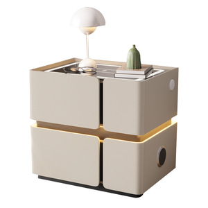 Quality Certifications Nordic Style Customizable Smart <strong>Bedside</strong> <strong>Table</strong> <strong>with</strong> Speakers Large-Capacity <strong>Drawer</strong> Storage - Product Image 2