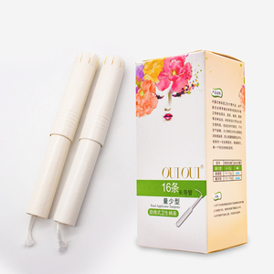 Tampón desechable <span class=keywords><strong>Super</strong></span> <span class=keywords><strong>Plus</strong></span> Lady con aplicador de algodón orgánico, paquete de caja de plástico con función digital, muestra gratis para uso diario - Product Image 4