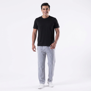T-shirt Homme Slim Fit Personnalisé de Haute Qualité 100% Coton Nouvelle Tendance Décontractée à Manches Courtes avec Logo Avant Respirant - Product Image 1