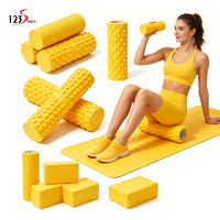 Nouveautés : Accessoires de fitness pour la maison – Rouleau de yoga en EVA de 60 cm pour la relaxation musculaire et la remise en forme, colonne de yoga pour les jambes, idéal pour le studio