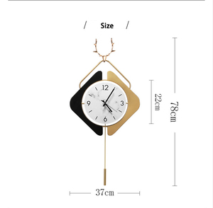 <span class=keywords><strong>Orologio</strong></span> <span class=keywords><strong>da</strong></span> <span class=keywords><strong>Parete</strong></span> Europeo e Americano, Moderno Minimalista Creativo per Soggiorno, Decorazione Casa, <span class=keywords><strong>Orologio</strong></span> Elettronico Silenzioso - Product Image 3