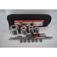 Boîtes chromées réglables 50kg 55KG, ensemble d'haltères