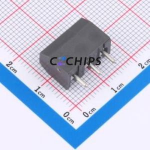 950-FB/03 Plug-in Terminal Block P=5mm Connector ( Construction: 1x3P )( Pitch: 5mm )( Color: Gray )( Total PIN Count: 3P ) - Product Image 2