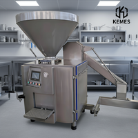 Nueva Máquina Industrial para Rellenar Salchichas, Máquina de Vacío para Rellenar Salchichas, Línea de Producción de Salchichas Twister 304