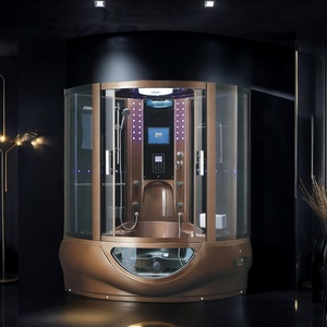 2 Persoons Badkamer Afbeeldingen Sex Whirlpool Met Badkuip Combo Bad Cabine Douche Stoomkamer Badkuip - Product Image 3