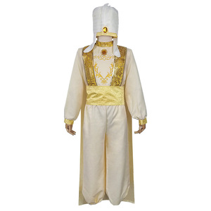 Costume d'halloween pour <span class=keywords><strong>adulte</strong></span>, usine chinoise, Costume de fête, lampe Aladdin, Costume de Prince - Product Image 5
