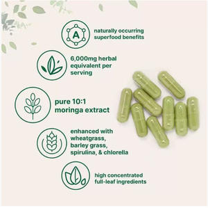 Wrightlife OEM Moringa <span class=keywords><strong>Capsules</strong></span> 6000mg Kruidenextract Supplement Moringa 300 <span class=keywords><strong>Capsules</strong></span> - Product Image 2