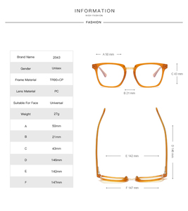 Xu hướng mới nhất New Retro Kính TR90 kính khung kính bán buôn kính quang học khung - Product Image 3