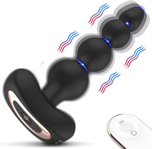 Juguete Sexual Vibrador de Silicona Eléctrico para Vagina, Tapón Anal con Bolas, Juguetes Sexuales para Hombres y Mujeres - Product Image 2