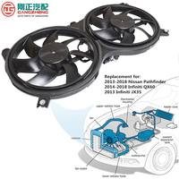 Ventilateur de refroidissement de radiateur automatique pour Changan CS15 CS35 CS95 UNI-T UNI-K ALSVIN EADO BENBEN BENN I CX70 KAICENE F70 PICKUP E-STAR LUMIN