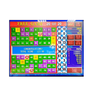 Nouveau 4 Coeur Texas Luxury <span class=keywords><strong>KENO</strong></span> 6 en 1 Triple Sevens Life of Luxury Superball <span class=keywords><strong>Keno</strong></span> Super Double-up Plateau de Jeu pour Machine de Jeu - Product Image 2