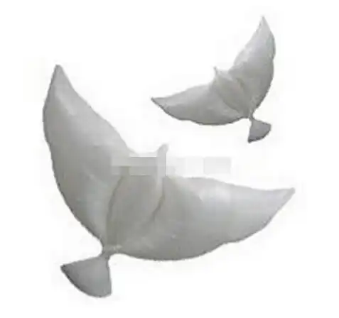 Hot Selling Wedding helium inflatable biodegradable white Dove Balloons for wedding decoration doves shaped bio balloons