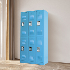 Metal Storage <strong>Locker</strong> modern cheap steel <strong>Locker</strong> Cabinet for Workshop Employee Staff wardrobe 6 Door Gym iron <strong>Locker</strong> - Product Image 3