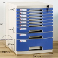 Armoire de classement de bureau commerciale à 14 niveaux avec tiroirs verrouillables - Fabriquée en Chine Modèle 985