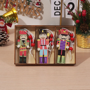 Usine En Gros <span class=keywords><strong>De</strong></span> Noël <span class=keywords><strong>Casse</strong></span>-<span class=keywords><strong>Noisette</strong></span> Décorations En Bois <span class=keywords><strong>Casse</strong></span>-<span class=keywords><strong>Noisette</strong></span> Soldat Figures pour Décorations D'arbre <span class=keywords><strong>De</strong></span> Noël - Product Image 4